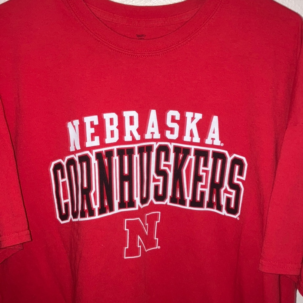 Fanatics Red Nebraska Cornhuskers T-Shirt 2XL‎